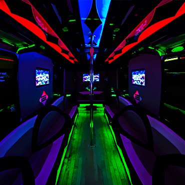 40 Passenger Party Bus Rental